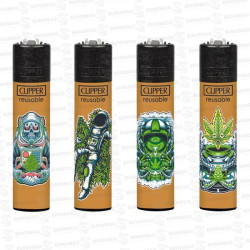 ENCENDEDOR PURE COSMIC WEED 48 UD CLIPPER