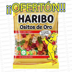 PROMO EXTRA OSITOS DE ORO 18X120 GR HARIBO