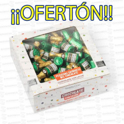 PROMO BOTELLAS PEQUEÑAS CHOCOLATE 60x8 GR NADAL