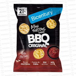 MINI TORTITAS PROTEIN BBQ ORIGINAL 10 UD BICENTURY