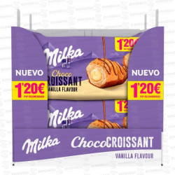 CROISSANT MILKA VAINILLA PVP 1.20 € 14 X 50 GR