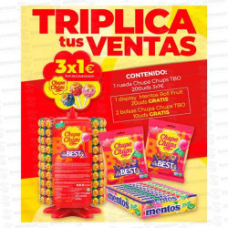 NUEVO PACK TRIDENT SENSES 4 DISPLAYS 1 € 48 UD CH CH