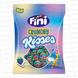 CRUNCHY KISSES BUTTERFLY RASPBERRY 12 X 75 GR FINI