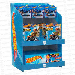 EXPOSITOR SOBREMESA HOT WHEELS 32 UD PANINI