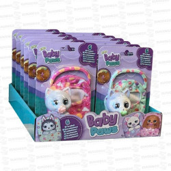 SOBRES 3D BABY PAWS TINY 12 UD PANINI
