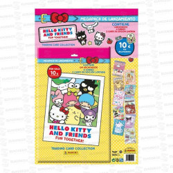 CARTON STARTER PACK HELLO KITTY y FRIENDS (ARCH. + 4 SOBRES + 2 CARDS E.L) 1 UD PANINI