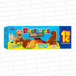 DINOSAURUS CHOCO LECHE PVP 1.40 12 X 85 GR