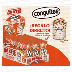 LOTE LACASA CONGUITOS GALLETA 36 BOLSAS BURGUER KING L00580