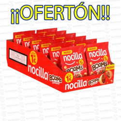 PROMO BOOMS NOCILLA 1.50€ 70 GR 10+2 SIN CARGO IDILIA