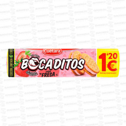 BOCADITOS FRESA PVP 1.20 € 15 X 150 GR
