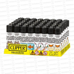 ENCENDEDOR LINDAS MASCOTAS 48 UD CLIPPER