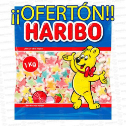 PROMO ESTRELLAS TRICAPA 1 KG HARIBO