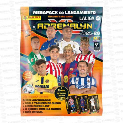 CARTON STARTER PACK ADRENALYN 25-26 (ARCH + 4 SOBRES + 3 C.E.) 1 UD PANINI