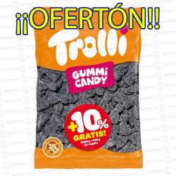 PROMO TROLLI GATOS REGALIZ 1 KG + 10% GRATIS