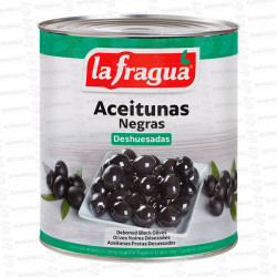 ACEITUNAS NEGRA DESH 280/320 LATA 3 KG LA FRAGUA 3368