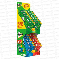 PACK TRIDENT TOP 3 SIMPLES FRESH 2 X 1.20€ 96 UD CH CH