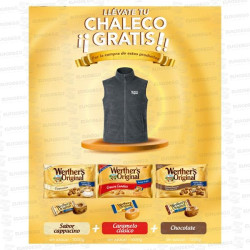 LOTE WERTHERS 3 S/AZ + CHALECO