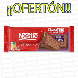 PROMO TABLETA TRIO EXTRA CHOCO 1 UD NESTLE