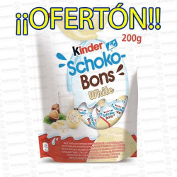PROMO KINDER SCHOKOBONS WHITE G200 1 UD FERRERO