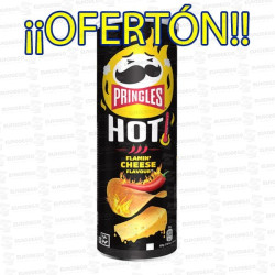 PROMO PRINGLES HOT FLAMIN CHEESE 160 GR 1 UD