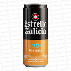 PROMO CERVEZA 0,0 TOSTADA 24 X 330 ML ESTRELLA GALICIA