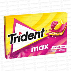 NUEVO TRIDENT MAX FRAMBUESA LIMON 12 UD CH CH