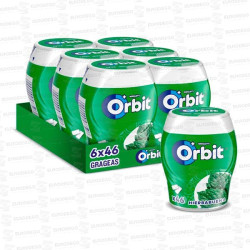 NUEVO ORBIT BOTE HIERBABUENA 46 GRAGEAS 6 UD