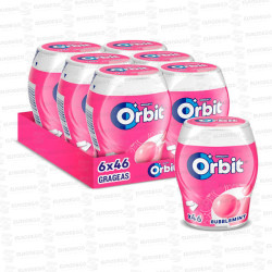 NUEVO ORBIT BOTE BUBBLEMINT 46 GRAGEAS 6 UD