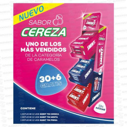PACK SMINT TIN CEREZA 30 + 6 UD SIN CARGO CH CH