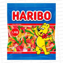 GUSANOS BRILLO 1 KG HARIBO