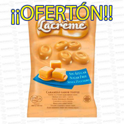 PROMO LA CREME TOFFEE S/A 300 U 900 GR VIDAL